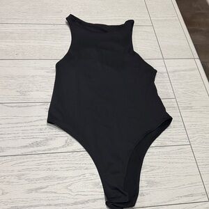 Black Kids One Piece Swimsuit